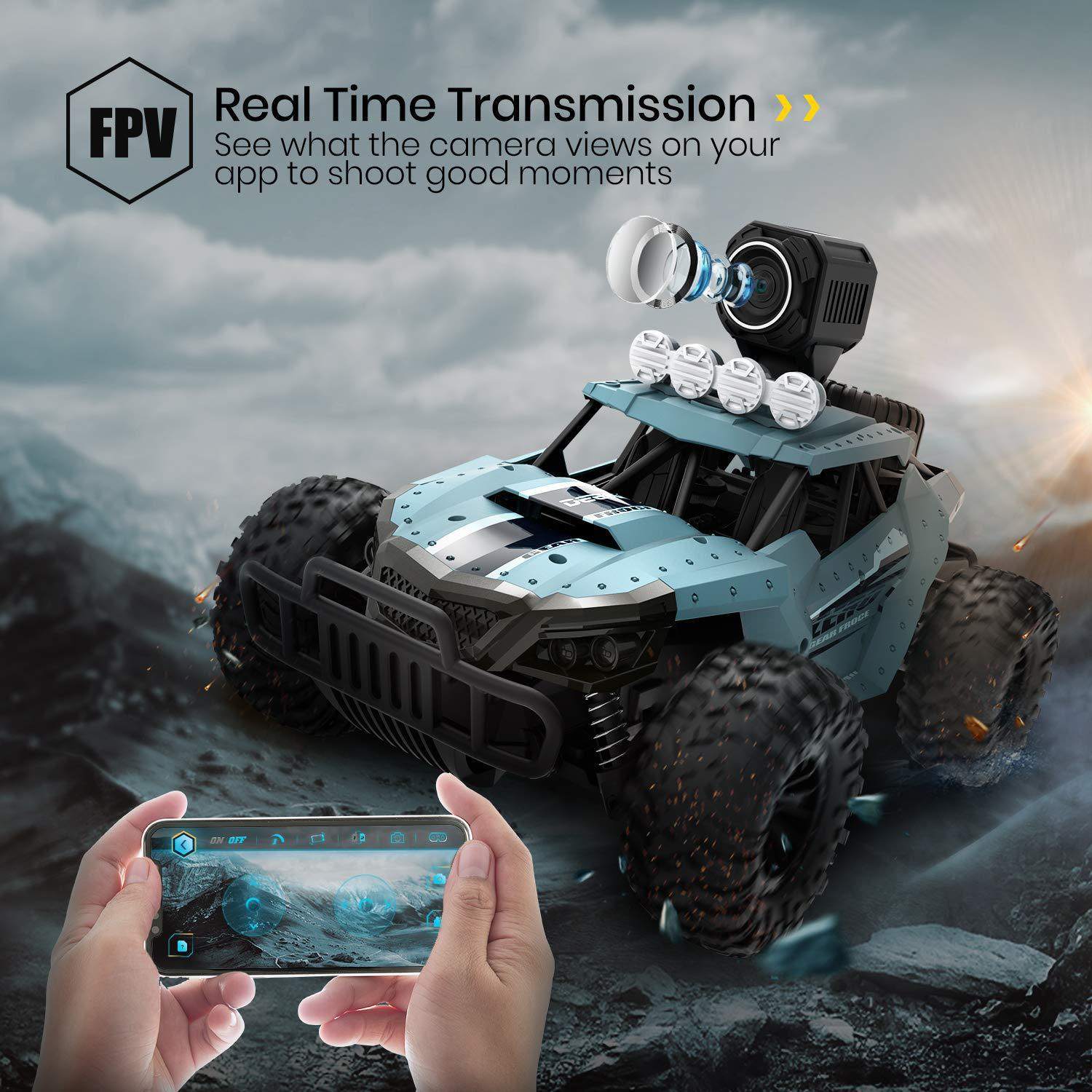 跨境rc1:16遥控车720p高清fpv摄像头hd遥控汽车玩具 款