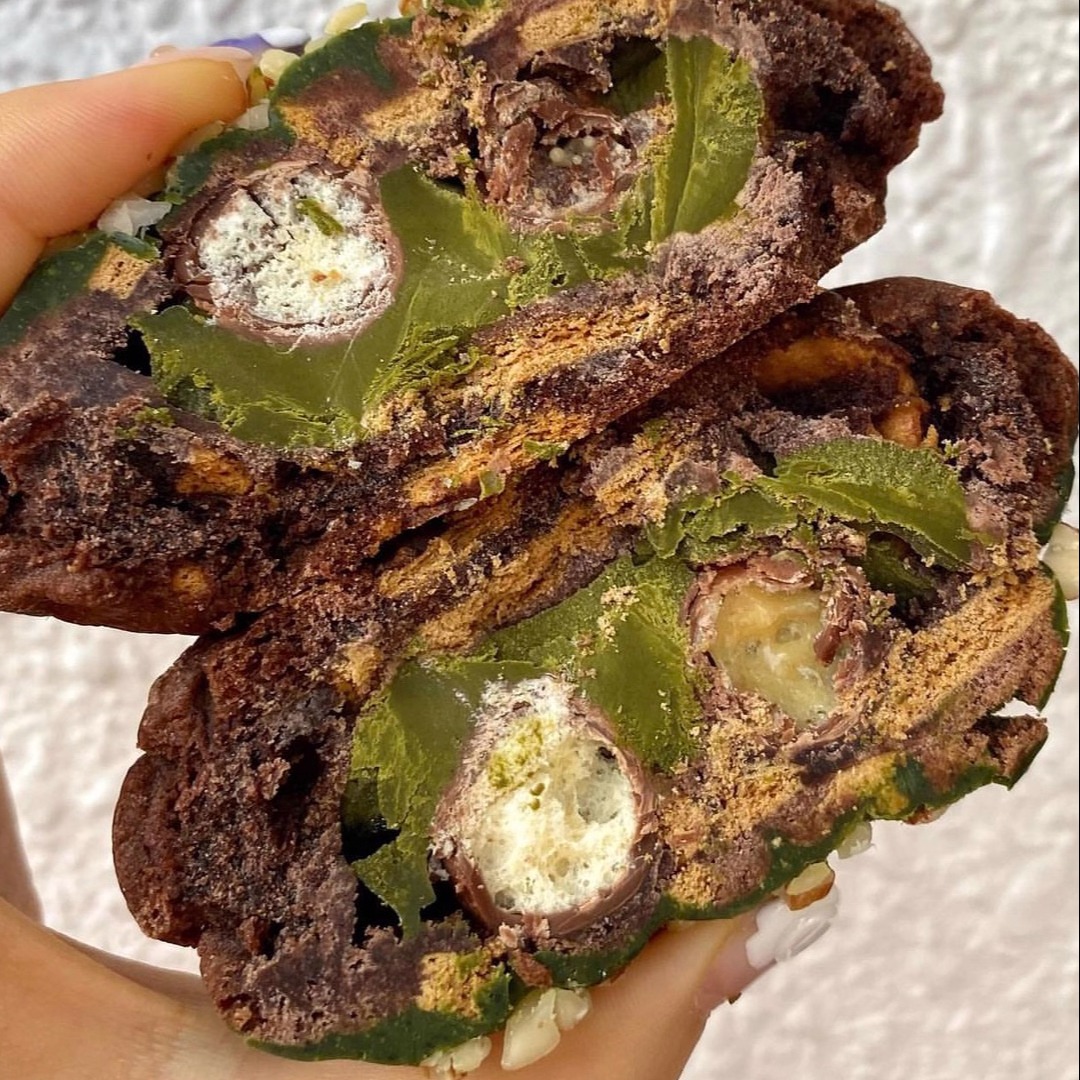 抹茶巧克力司康曲奇饱腹代餐