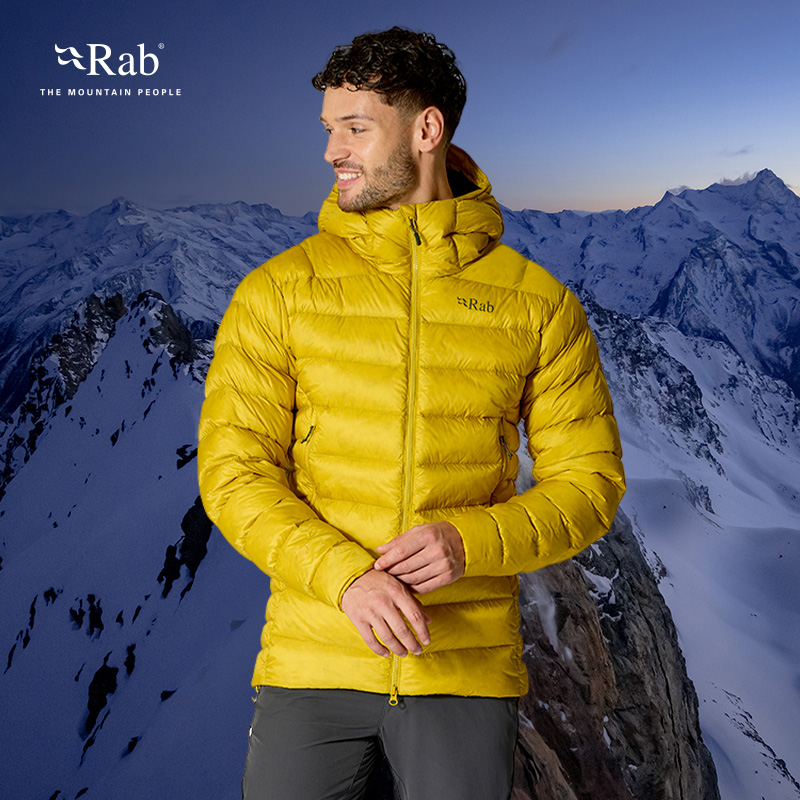 秋冬男士800蓬鹅绒连帽羽绒服