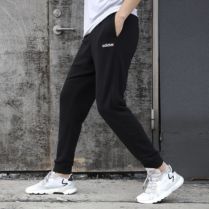 阿迪达斯裤子运动裤男裤2024春新款健身长裤跑步卫裤休闲裤小脚裤