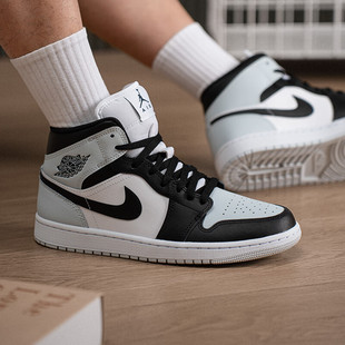 NIKE耐克男鞋篮球鞋AIR JORDAN 1 MID运动训练鞋板鞋DQ8426-002