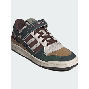 Adidas/阿迪达斯三叶草男鞋女鞋FORUM LOW篮球风休闲鞋板鞋IH3287