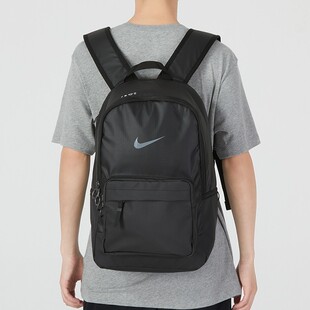 户外登山背包Nike耐克正品黑色双肩包男女运动包轻便休闲包旅行包