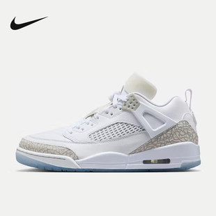 Nike耐克男鞋2025新款Spizike爆裂纹简版AJ4复古篮球鞋FQ1759-103
