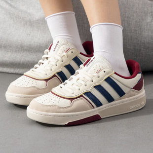 Adidas三叶草男女鞋2025新款低帮运动休闲鞋百搭厚底板鞋ID0560