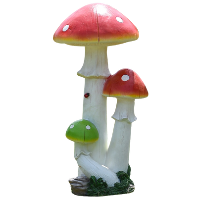 户外仿真蘑菇幼儿园雕塑摆件