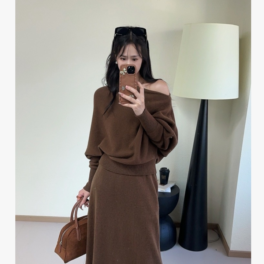 【英英Chili】设计师款露肩气质女神风100全羊毛针织毛衣 01.09,女装/女士精品,毛针织衫,淘宝优惠券,粉丝福利购,淘宝优惠卷