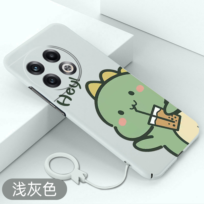 适用一加ace2手机壳奶茶小恐龙一加11防摔硬壳1+10pro卡通全包acepro保护套一加9创意9Pro新款超薄可爱情侣款