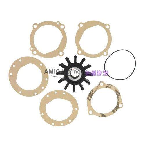 适用Sherwood Pump Impeller 09959K 狮龙船用海水泵橡胶叶轮