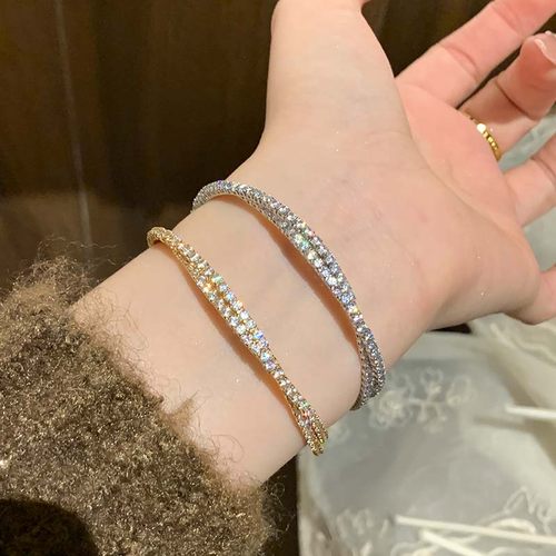 麻花辫莫比乌斯开口手镯女简约风