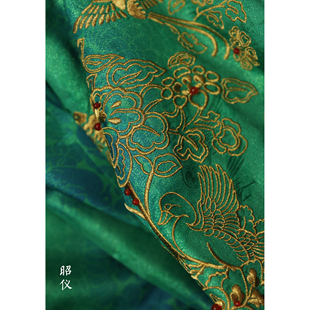 【真丝】昭仪墨名堂唐制齐腰胸桑蚕飘逸汉服女春夏秋新款原创正版