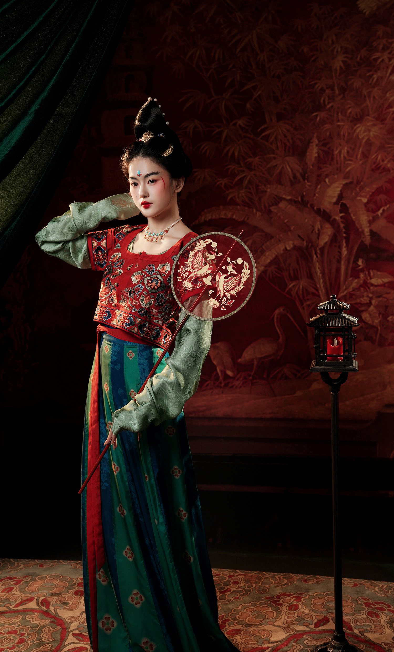 【真丝】虢国26破裙齐腰显瘦款墨名堂春夏秋季薄桑蚕原创汉服女