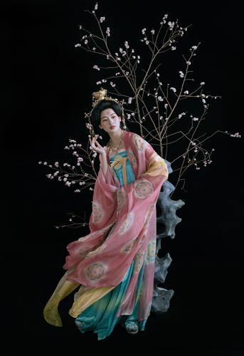 大袖衫齐胸裙真丝轻薄舒适