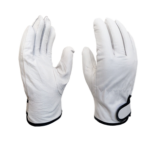 劳保皮手套男短款真皮透气耐磨柔软防护机械加工维修干活工作羊皮