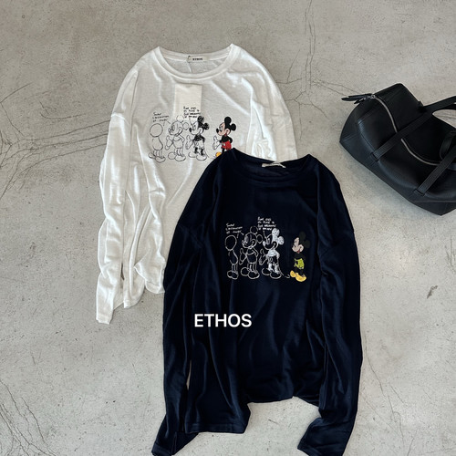 ETHOS-夏新米奇防晒长袖T恤H26C248B