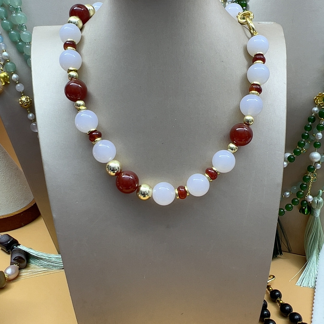 中古玛瑙项链,饰品/流行首饰/时尚饰品新,项链,淘宝优惠券,粉丝福利购,淘宝优惠卷