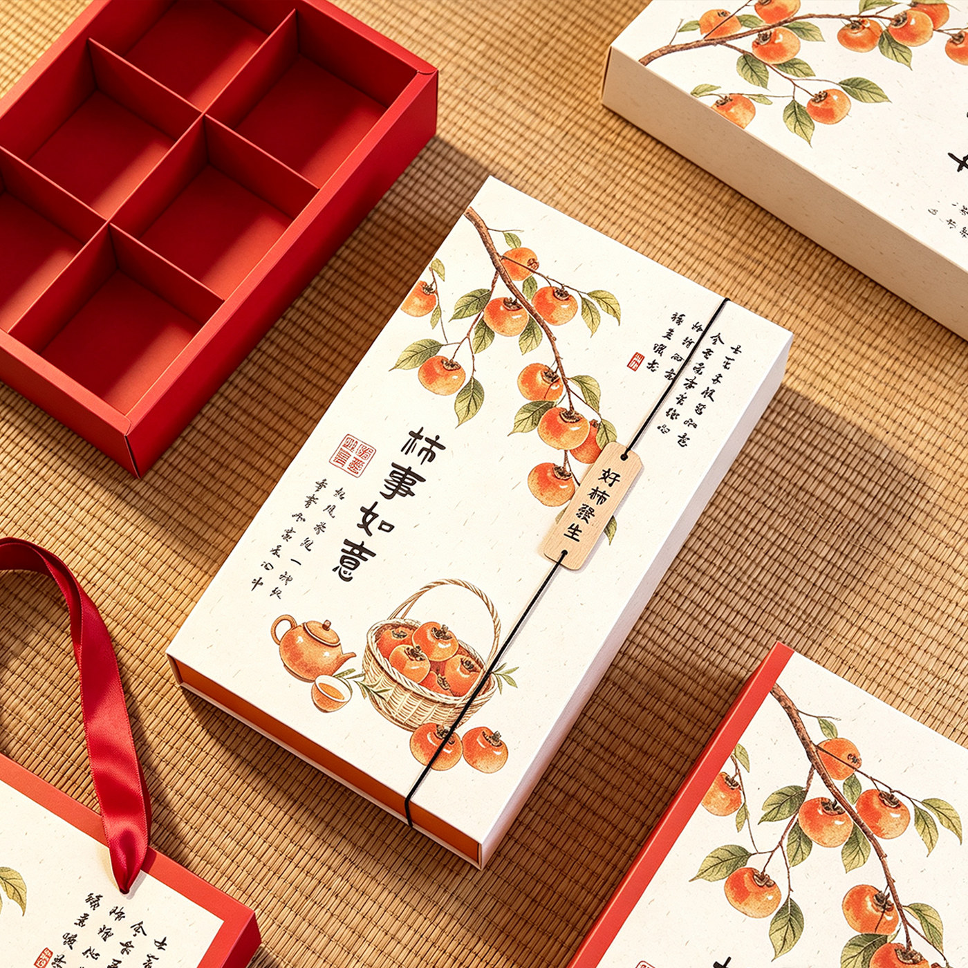 2026中秋节月饼包装盒礼品盒6粒伴手礼广式流心月饼蛋黄酥空盒子