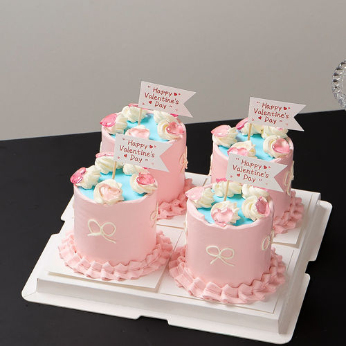 网红七夕传统节日蛋糕装饰简约