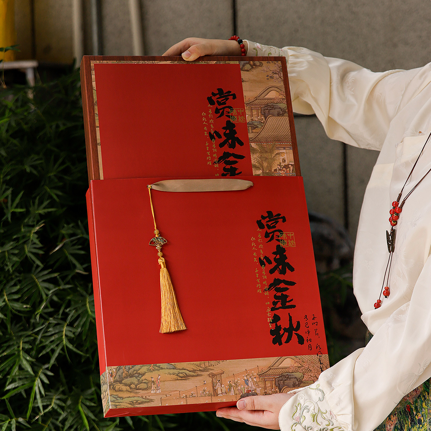 2026新款中秋节礼盒月饼礼盒空盒礼品盒8粒6个盒子冰皮包装盒送礼
