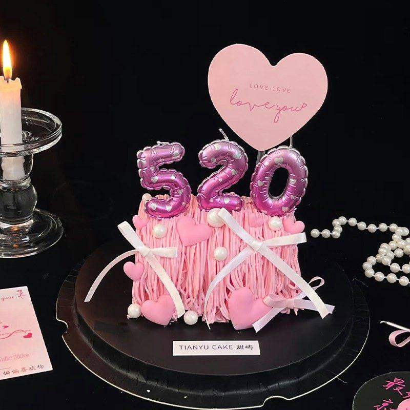 2026网红情人节蛋糕装饰数字蜡烛2.14情侣告白甜品烘焙装扮插件,节庆用品/礼品,节日装扮用品,淘宝优惠券,粉丝福利购,淘宝优惠卷