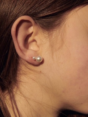 SophieBilleBrahe珍珠耳环现货