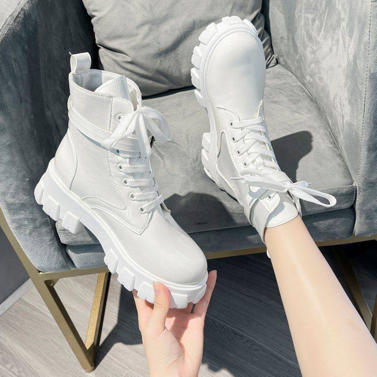 202635-43码 大码女鞋42马丁靴女英伦风短靴41厚底中筒烟筒切尔西,女鞋,马丁靴,淘宝优惠券,粉丝福利购,淘宝优惠卷