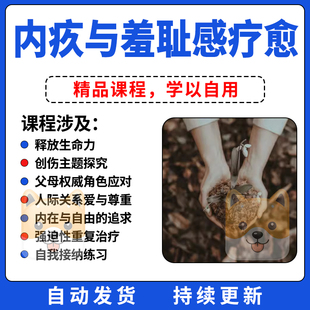 内疚与羞耻感疗愈课程教学心理学释放情绪转化内疚情绪课程