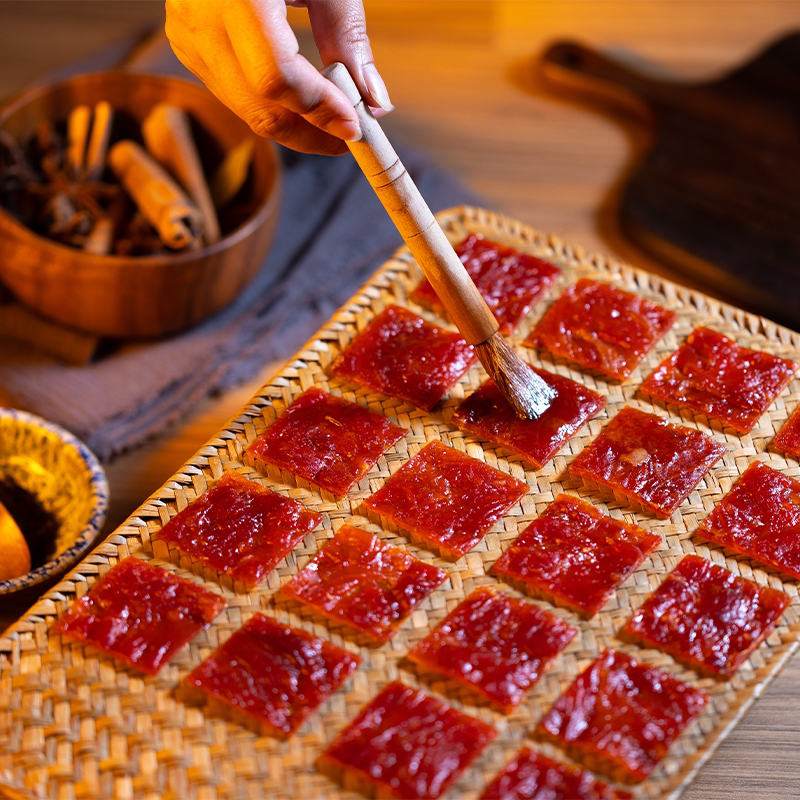 【中华老字号】真美炭烧猪肉脯206g独立包装非遗工艺潮汕特产零食