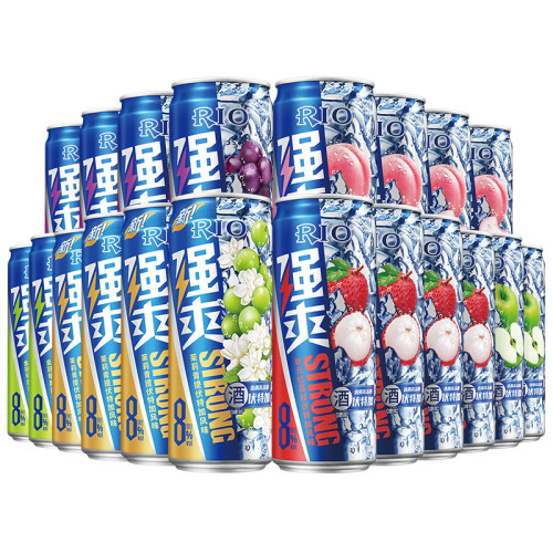 锐澳强爽8度鸡尾酒330ml*20罐