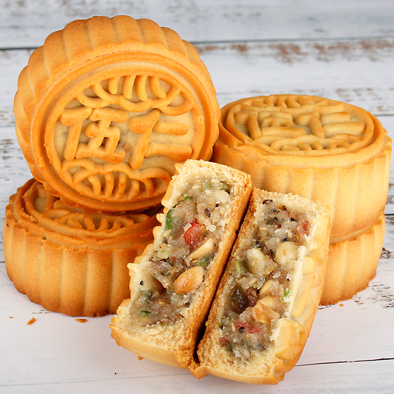 山东手工散装月饼正宗多口味