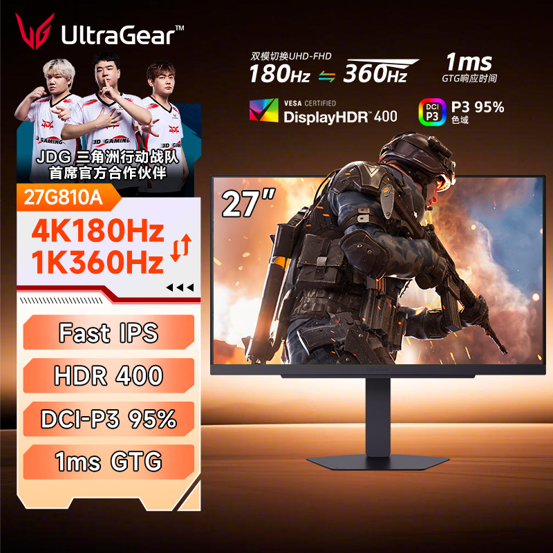 LG27G810A4K双模电竞显示器图片