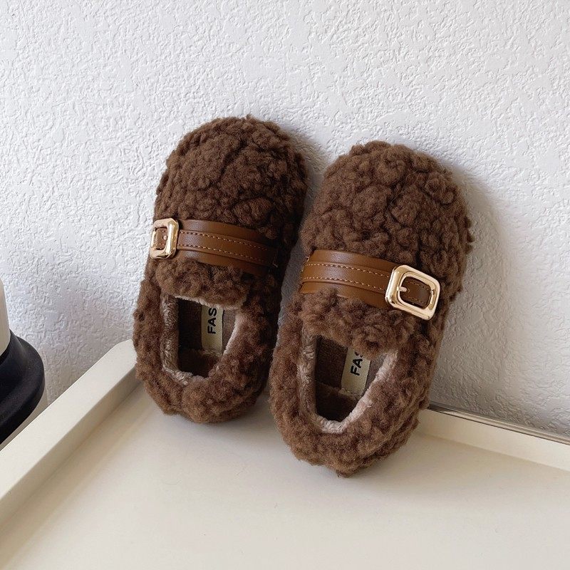 女童毛毛鞋2025冬季新款儿童鞋子女孩公主棉鞋加绒宝宝保暖豆豆鞋,童鞋/婴儿鞋/亲子鞋,棉鞋,淘宝优惠券,粉丝福利购,淘宝优惠卷