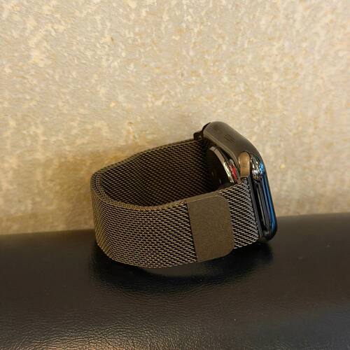 适用于苹果iwatchs12表带新款s11/10/9轻奢古铜色磁吸米兰42/46mm