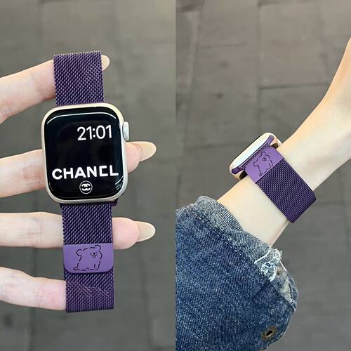 适用华为FIT5/FIT4表带fit2金属磁吸4pro替换fit3手腕表带5招财猫