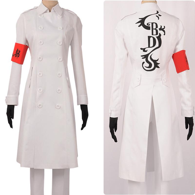 东京卍复仇者COS服 不良少年白色男生制服 cosplay动漫服装