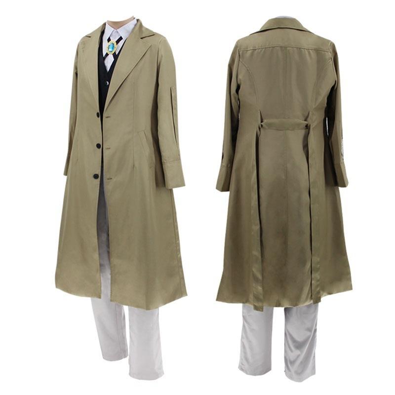 厂家现货文豪野犬cosplay动漫服装 太宰治中原中也cos服装