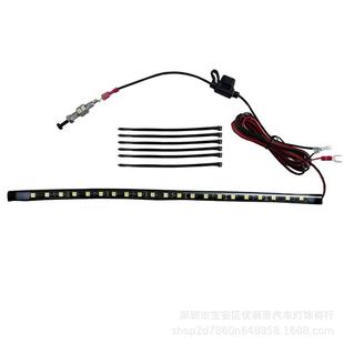 汽车引擎盖工作检修LED照明灯条自动开关控制无损安装 跨境 车头灯