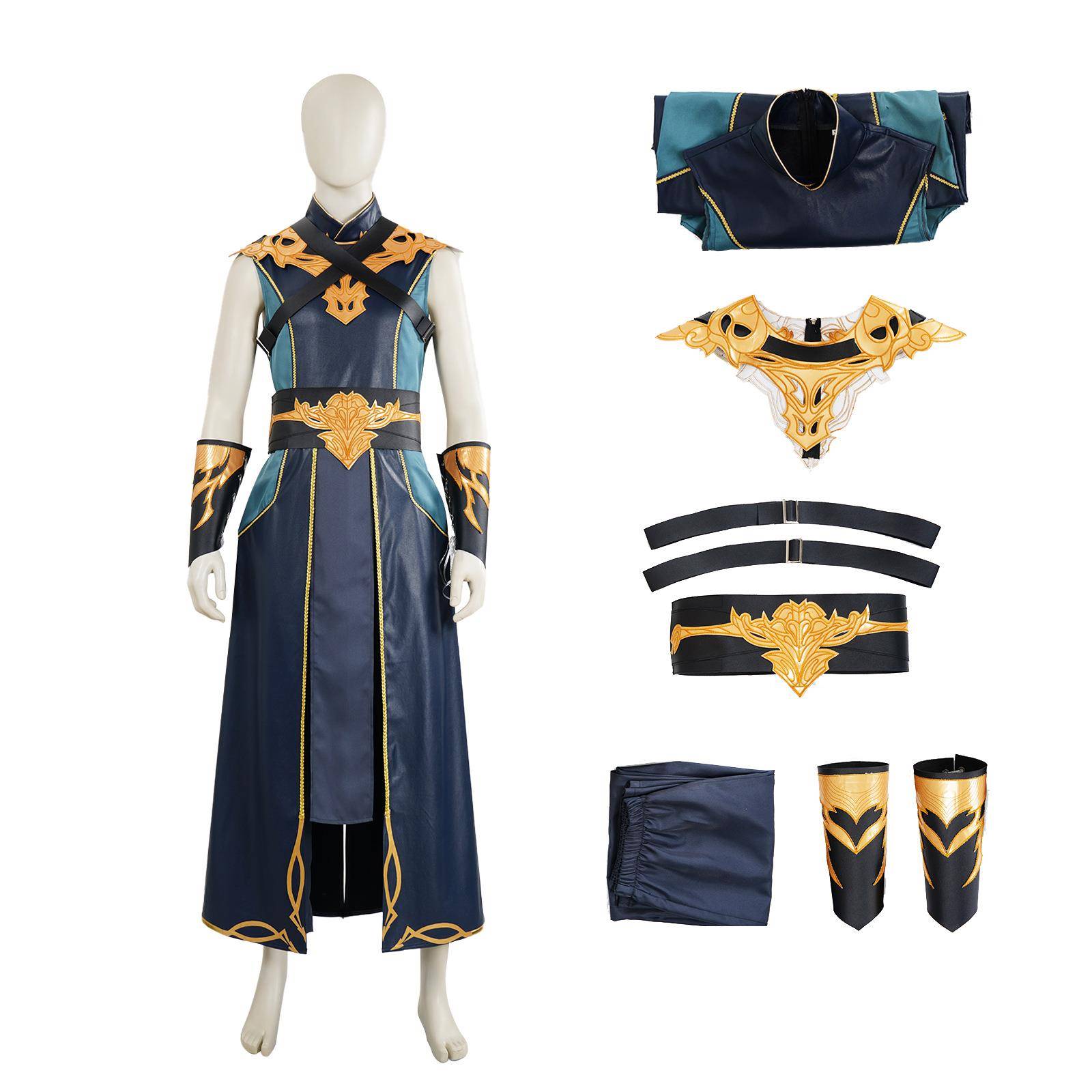 博德之门3cos服邪念 术士长袍游戏同款cosplay套装动漫
