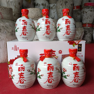 绍兴黄酒塔牌丽春十年锦丽春绍兴酒半干型花雕酒428ml*6瓶加饭酒