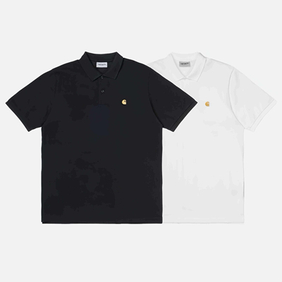 CARHARTT WIP CHASE PIQUE POLO 卡哈特 金标短袖T恤I023807