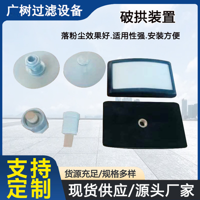 破拱气碟助流气垫DL15不锈钢圆形助流气嘴食品行业粉仓助流气碗