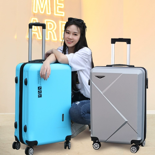 Универсальный вместительный и большой чемодан на колесиках для путешествий, популярно в интернете, 20 дюймов, 24 дюймов, в корейском стиле, 28 дюймов