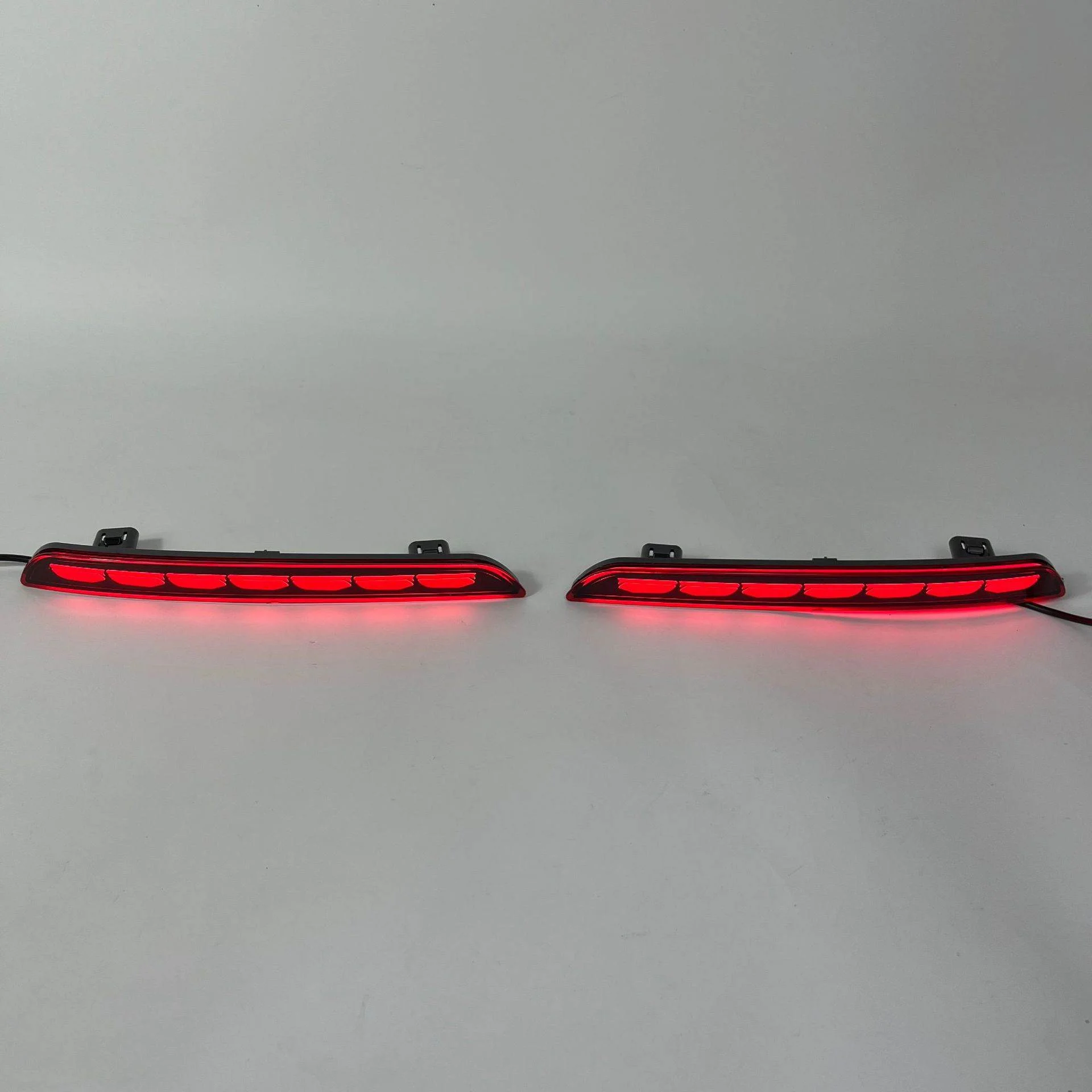 适用于22款本田11代思域 LED后杠灯改装后保险杠警示灯雾灯刹车灯