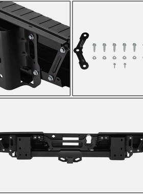适用于2021-2023款福特Ford F150后保险杆组件 黑色 ML3Z19D520C