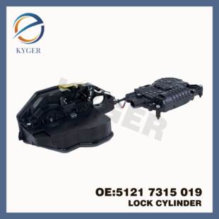 KYGER 019 适用宝马E72左前门锁机5121 7315