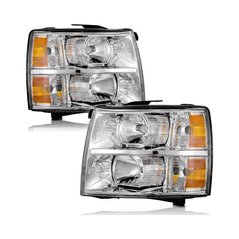 适用于2007-2013年Chevysilverado15002500HD3500HD前照灯