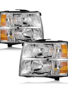 适用于2007-2013年Chevysilverado15002500HD3500HD前照灯