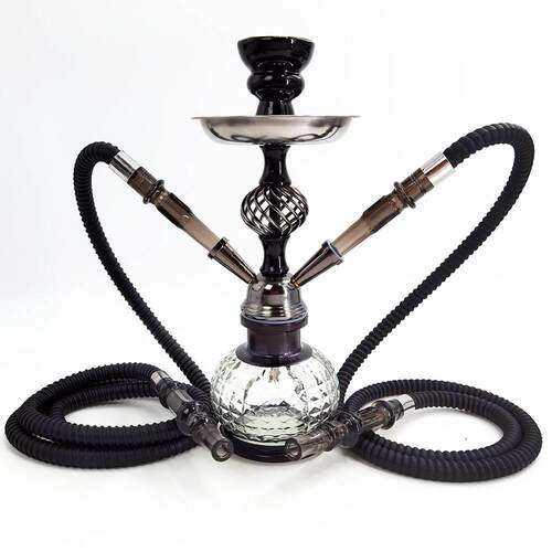 跨境货源阿拉伯水烟全套 铁水烟壶 迷你水烟配件 小号双人hookah
