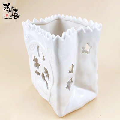 陶瓷夜灯布鲁瓷bluesky摆件