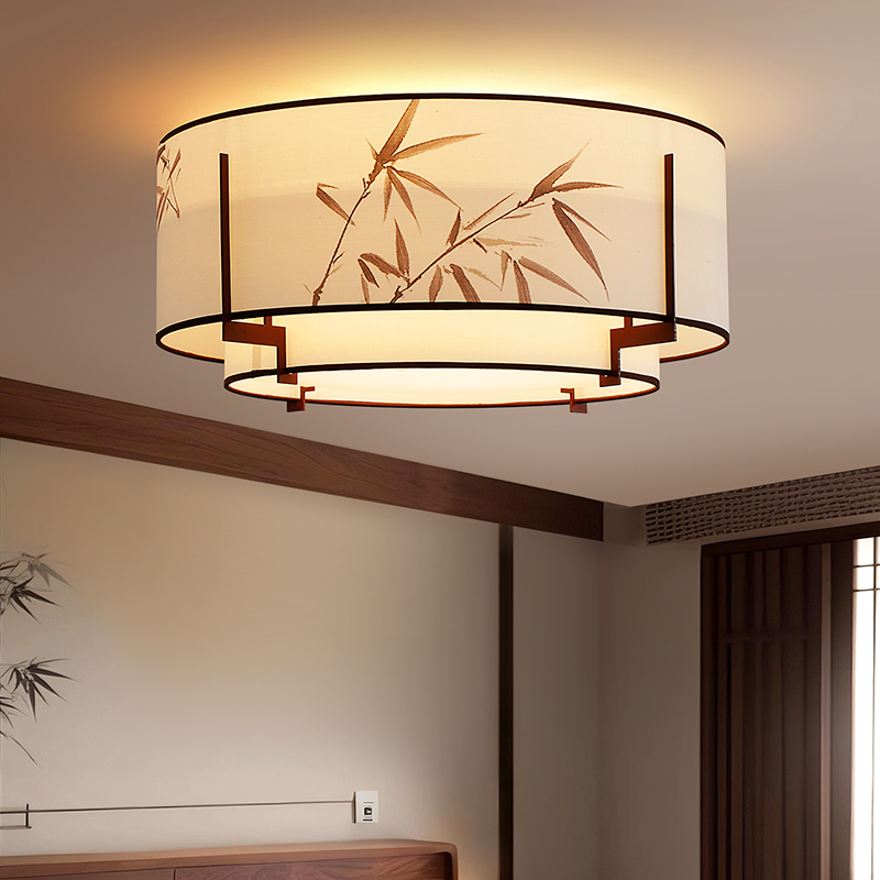 宋代美学新中式复古吸顶灯